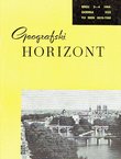 Geografski horizont XXX/3-4/1984