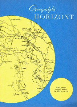 Geografski horizont XXXVII/2/1990