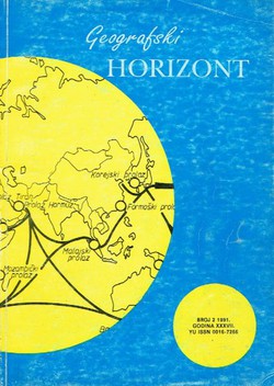 Geografski horizont XXXVII/2/1991