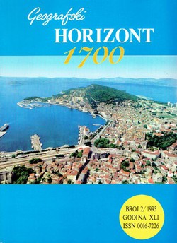 Geografski horizont XLI/2/1995