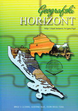 Geografski horizont XLVI/1-2/2000