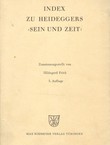Index zu Heideggers "Sein und Zeit" (3.Aufl.)