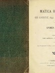 Matica hrvatska od godine 1842. do godine 1892. Spomen knjiga
