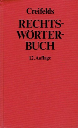 Rechtswörterbuch (12.Aufl.)