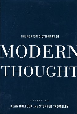 The Norton Dictionary of Modern Thought