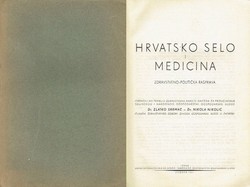Hrvatsko selo i medicina. Zdravstveno-politička rasprava