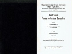 Prodromus Florae peninsulae Balcanicae 3. Monocotyledoneae (Nachdruck von 1933)