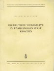 Die deutschen Volksgruppen im Unabhängigen Staat Kroatien