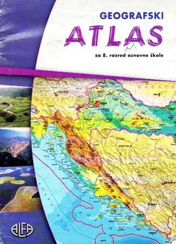 Geografski atlas za 8. razred osnovne škole (2.izd.)