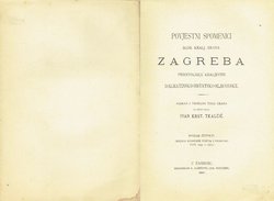 Povjestni spomenici Slob. kralj. grada Zagreba priestolnice Kraljevine dalmatinsko-hrvatsko-slavonske IV. (Knjige sudbenih poziva i presuda)