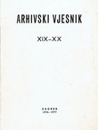 Arhivski vjesnik XIX-XX/1976-77