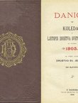 Danica. Koledar i ljetopis Društva Svetojeronimskog za godinu 1905.