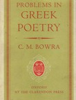 Problems in Greek Poetry