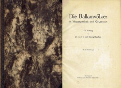 Die Balkanvölker in Vergangenheit und Gegenwart