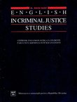 English in Criminal Justice Studies