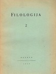 Filologija 2/1959