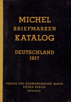 Michel Briefmarken Katalog Deutschland 1957