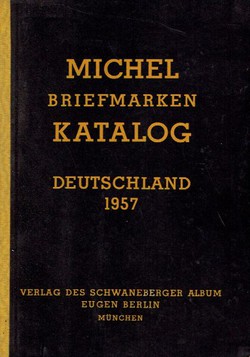 Michel Briefmarken Katalog Deutschland 1957