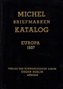 Michel Briefmarken Katalog Europa 1957