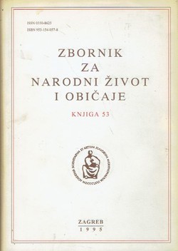 Zbornik za narodni život i običaje 53/1995