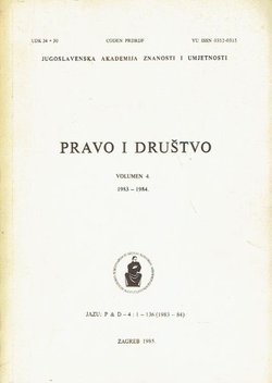 Pravo i društvo 4. 1983-1984.