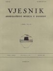 Vjesnik Arheološkog muzeja u Zagrebu, 3. serija, XX/1987