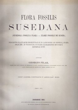 Flora fossilis Susedana (Susedska fosilna flora - Flore fossile de Sused)