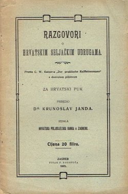 Razgovori o hrvatskim seljačkim udrugama