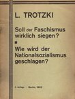 Soll der Faschismus wirklich siegen? / Wie wird der Nationalsozialismus geschlagen? (3.Aufl.)