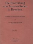 Die Eintreibung von Aussenständen in Kroatien