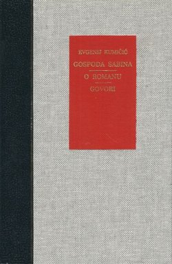 Gospođa Sabina / O romanu / Govori