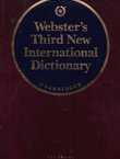 Webster's Third New International Dictionary. Unabridged