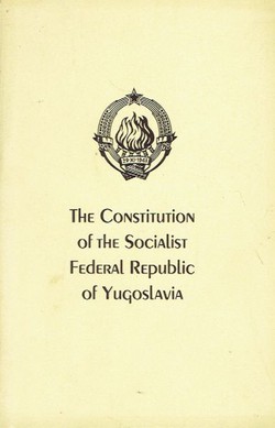 The Constitution of the Socialist Federal Republic of Yugoslavia (2nd Ed.)