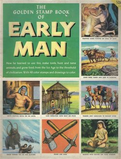 The Golden Stamp Book of Early Man
