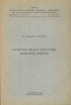 Ustavno pravo hrvatske narodne države