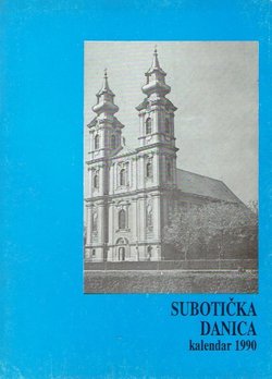 Subotička danica. Kalendar 1990