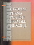 Otvorena pitanja povijesti hrvatske filozofije