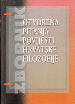 Otvorena pitanja povijesti hrvatske filozofije