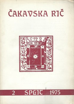 Čakavska rič 2/1975