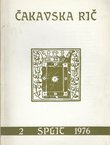 Čakavska rič 2/1976