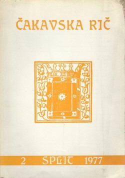 Čakavska rič 2/1977