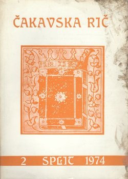 Čakavska rič 2/1974