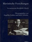 Slavistische Forschungen. In Memoriam Reinhold Olesch