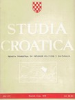 Studia croatica XIX/68-69/1978