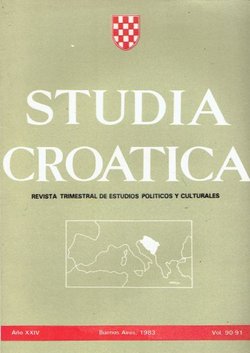 Studia croatica XXIV/90-91/1983