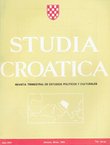 Studia croatica XXV/92-93/1984