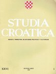 Studia croatica XXVI/1(96)/1985