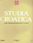 Studia croatica XXVI/3(98)/1985