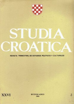 Studia croatica XXVI/3(98)/1985