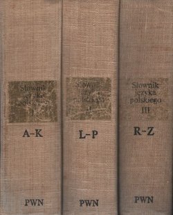 Slownik jezyka polskiego I-III